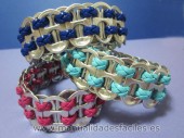 Pulsera Hecha Con Anillas De Lata Manualidades Faciles